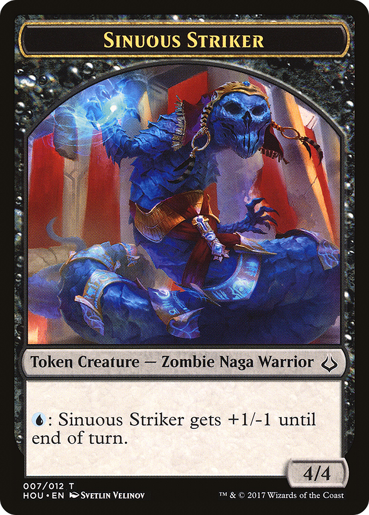 Sinuous Striker Token [Hour of Devastation Tokens] | Silver Goblin