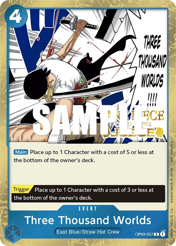 Three Thousand Worlds (Judge Pack Vol. 2) [One Piece Promotion Cards] | Silver Goblin