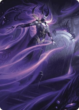 Ashiok, Wicked Manipulator Art Card (10/81) [Wilds of Eldraine Art Series] | Silver Goblin