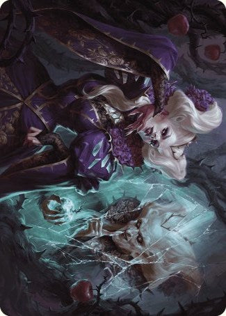 Conceited Witch Art Card [Wilds of Eldraine Art Series] | Silver Goblin