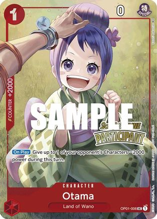 Otama (Offline Regional 2023) [Participant] [One Piece Promotion Cards] | Silver Goblin