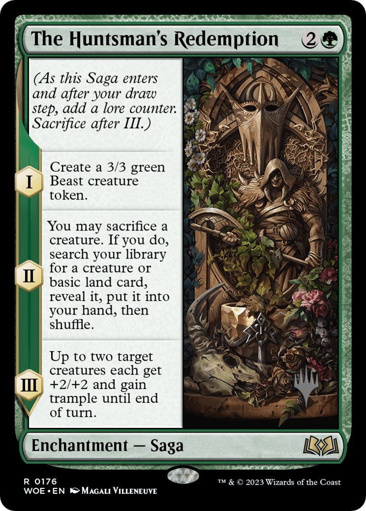 The Huntsman's Redemption (Promo Pack) [Wilds of Eldraine Promos] | Silver Goblin