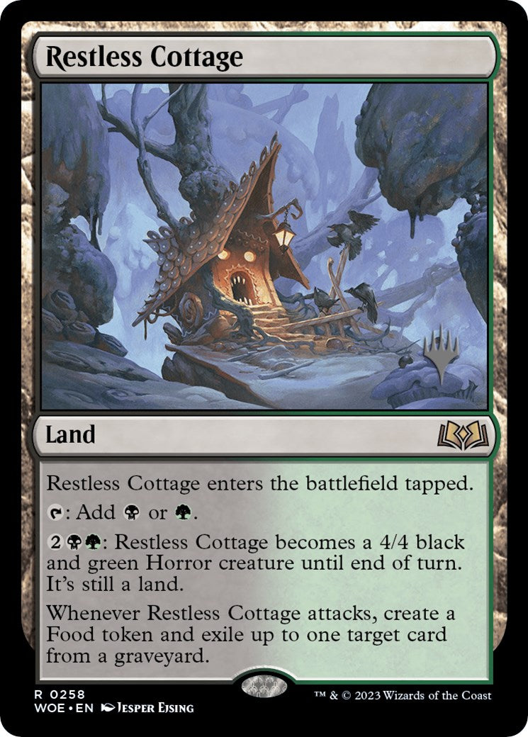 Restless Cottage (Promo Pack) [Wilds of Eldraine Promos] | Silver Goblin