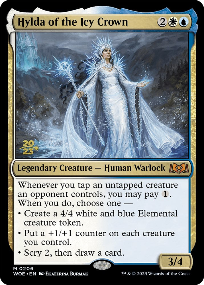 Hylda of the Icy Crown [Wilds of Eldraine Prerelease Promos] | Silver Goblin