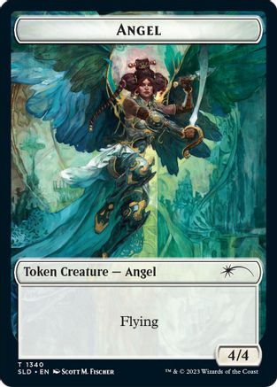 Angel // Soldier (CMR) Double-sided Token - Secret Lair Drop Tokens