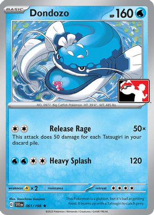 Dondozo (061/198) [Prize Pack Series Three] Holofoil
