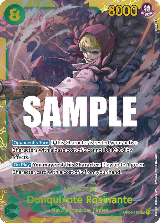 Donquixote Rosinante (OP04-119) Foil