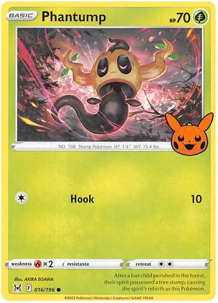 Phantump (016/196) [Trick or Trade 2023] | Silver Goblin