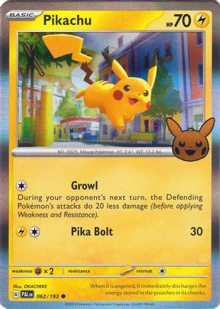 Pikachu (62) Holofoil - Trick or Trade BOOster Bundle 2023