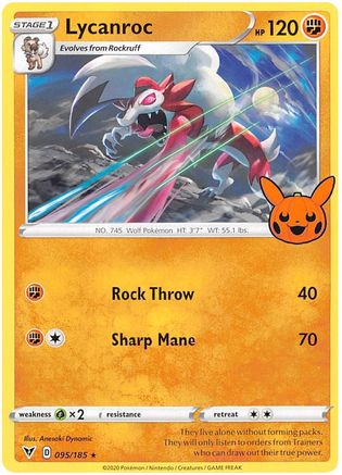 Lycanroc (95) - Trick or Trade BOOster Bundle 2023