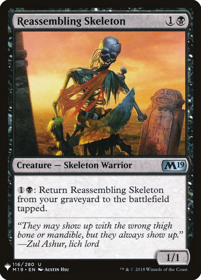 Reassembling Skeleton [Mystery Booster] | Silver Goblin