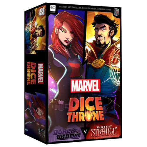 Marvel Dice Throne Black Widow VS Doctor Strange