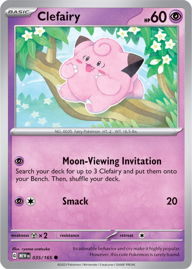 Clefairy (035/165) [Scarlet & Violet: 151] | Silver Goblin