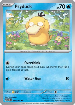 Psyduck (054/165) [Scarlet & Violet 151] Reverse Holofoil