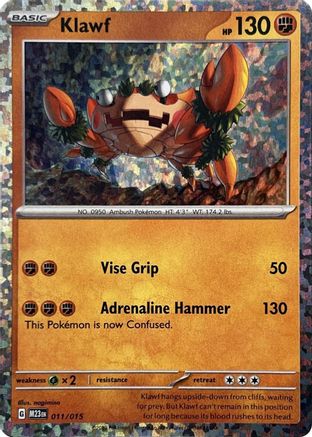 Klawf (11) Holofoil - McDonalds Promos 2023