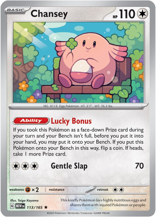 Chansey (113/165) [Scarlet & Violet: 151] | Silver Goblin