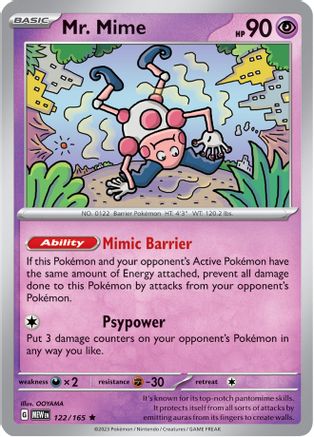 Mr. Mime (122/165) [Scarlet & Violet 151] | Silver Goblin