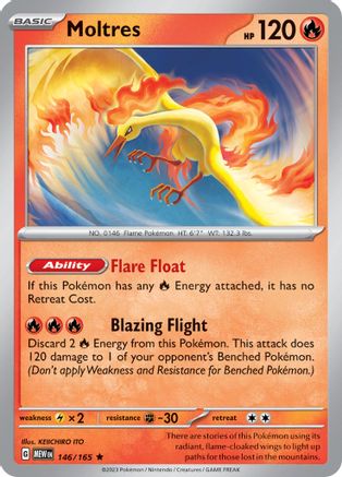 Moltres (146/165) [Scarlet & Violet 151] | Silver Goblin