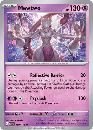Mewtwo (150) Reverse Holofoil - 151