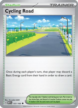Cycling Road (157) Reverse Holofoil - 151