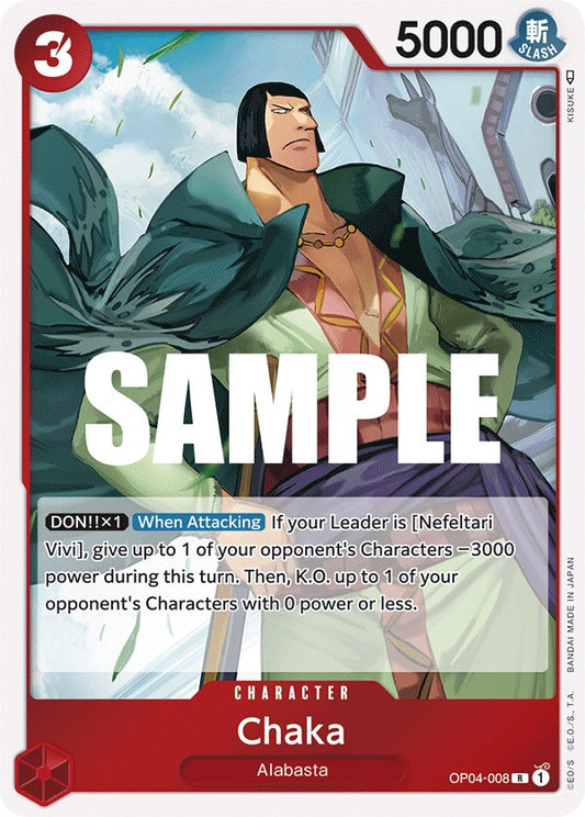 Chaka (OP04-008) Foil