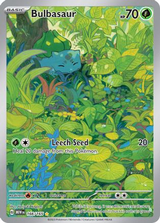 Bulbasaur - 166/165 (166) Holofoil - SV Scarlet & Violet 151