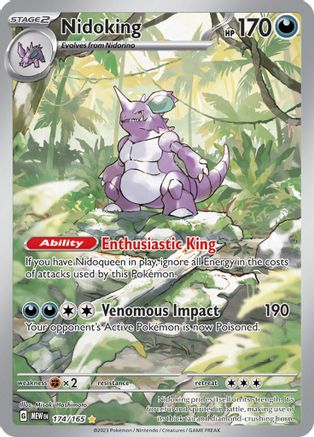 Nidoking (174/165) [Scarlet & Violet 151] | Silver Goblin