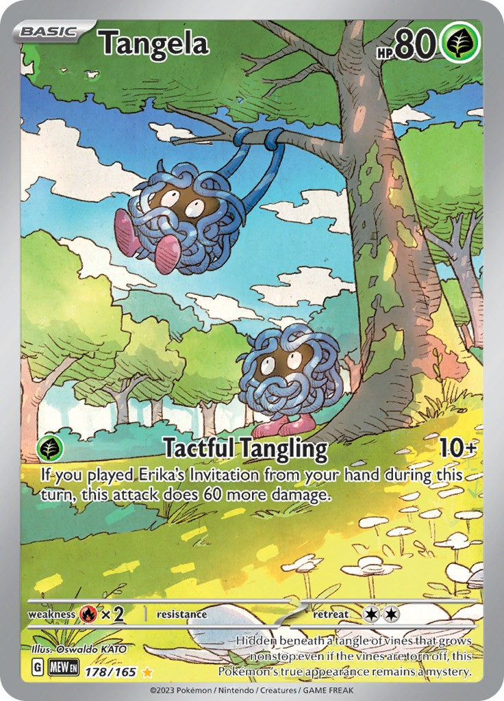 Tangela (178/165) [Scarlet & Violet: 151] | Silver Goblin