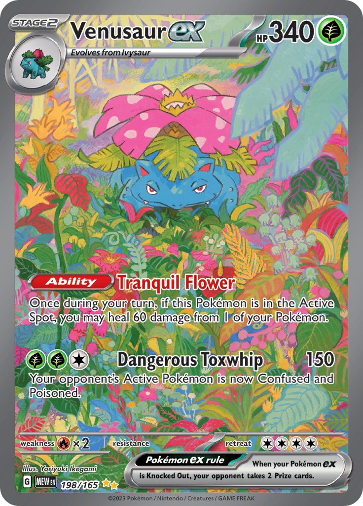 Venusaur ex (198/165) [Scarlet & Violet: 151] | Silver Goblin