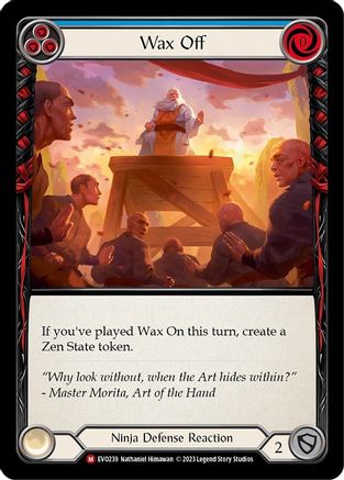 Wax Off (EVO239) - Bright Lights