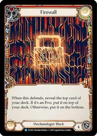 Firewall (Red) (TCC019) - Round the Table: TCCxLSS