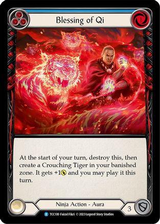 Blessing of Qi (Blue) (TCC100) - Round the Table: TCCxLSS