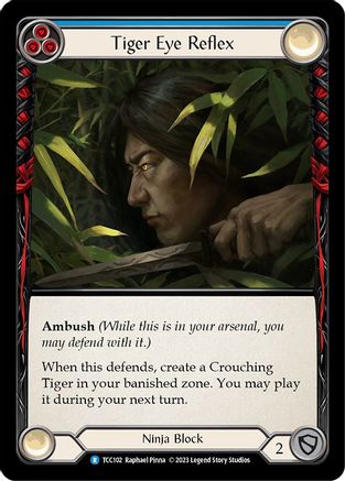 Tiger Eye Reflex (Blue) (TCC102) - Round the Table: TCCxLSS