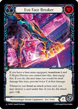 Evo Face Breaker (Marvel) (EVO032) Cold Foil - Bright Lights
