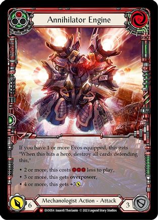 Annihilator Engine (Extended Art) (EVO054) Rainbow Foil - Bright Lights