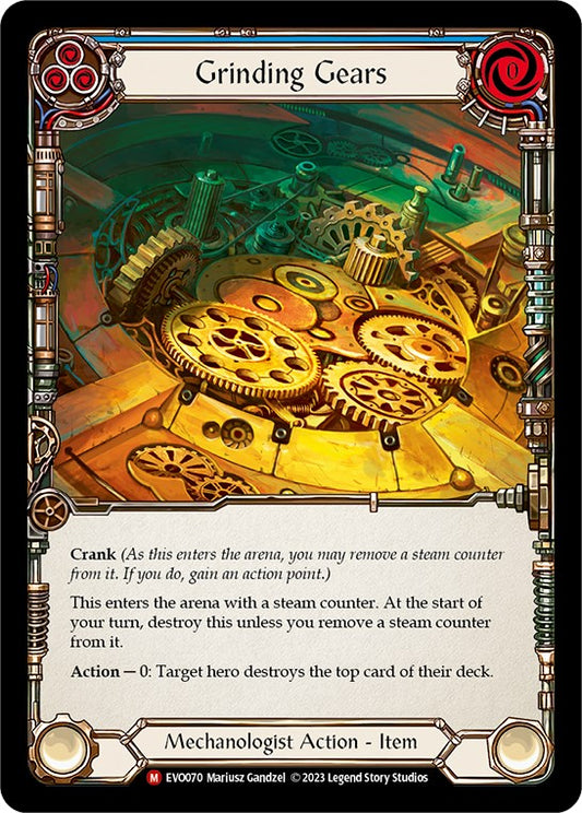 Grinding Gears Rainbow Foil (EVO070) - Bright Lights