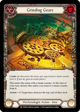 Grinding Gears (EVO070) Rainbow Foil - Bright Lights