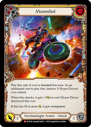 Moonshot (EVO140) Rainbow Foil - Bright Lights