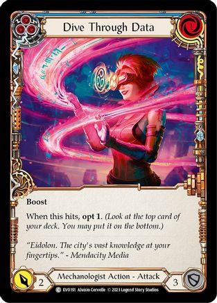 Dive Through Data (Blue) (EVO191) - Bright Lights