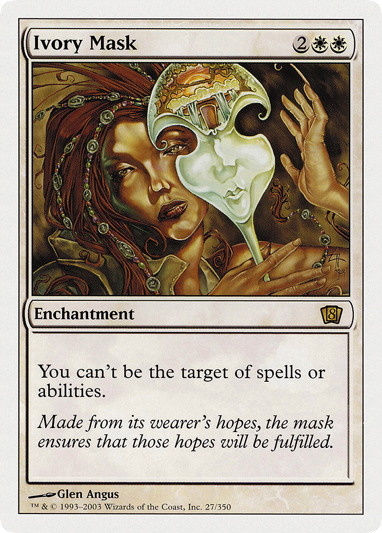 Ivory Mask (027) Foil - Eighth Edition