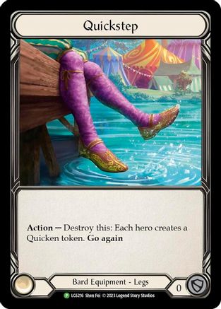 Quickstep (LGS216) Rainbow Foil - FaB Promos