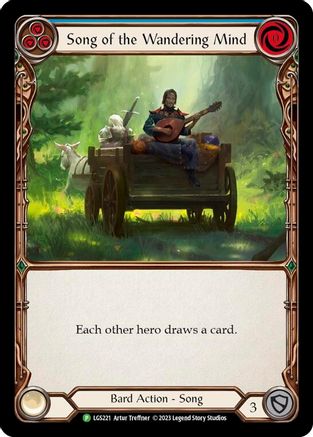 Song of the Wandering Mind - LGS221 (LGS221) Rainbow Foil - Flesh and Blood: Promo Cards