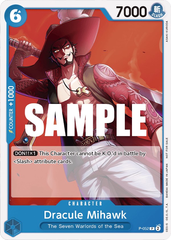 Dracule Mihawk (Sealed Battle Kit Vol. 1) [One Piece Promotion Cards] | Silver Goblin