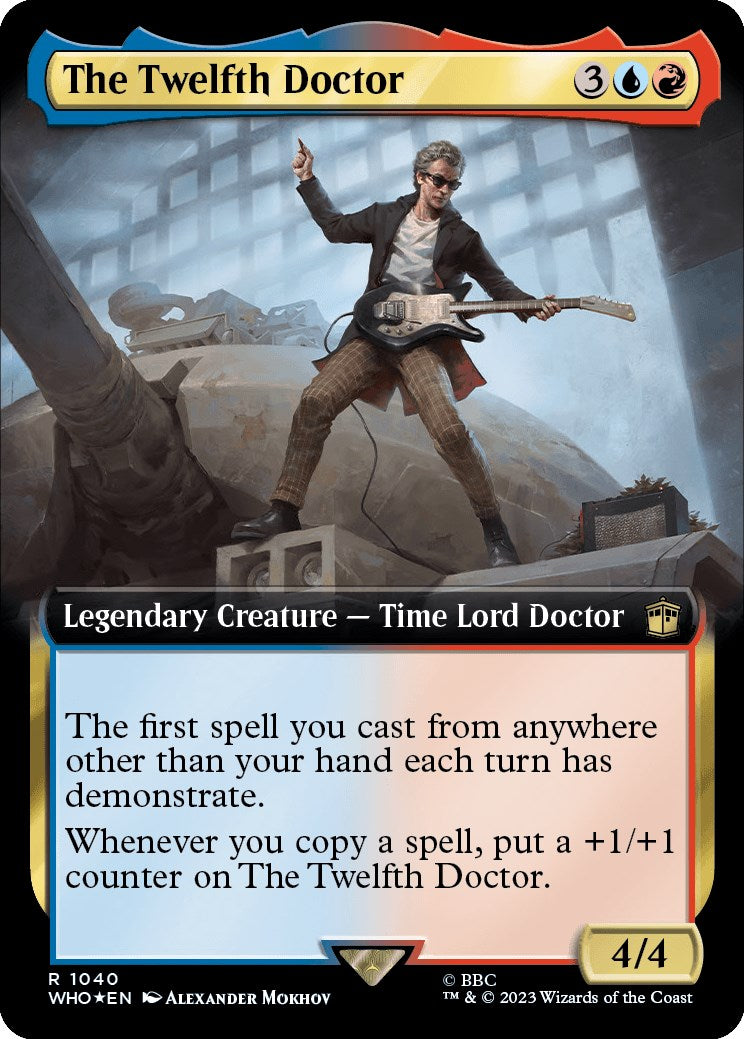 The Twelfth Doctor (Extended Art) (Surge Foil) [Doctor Who] | Silver Goblin