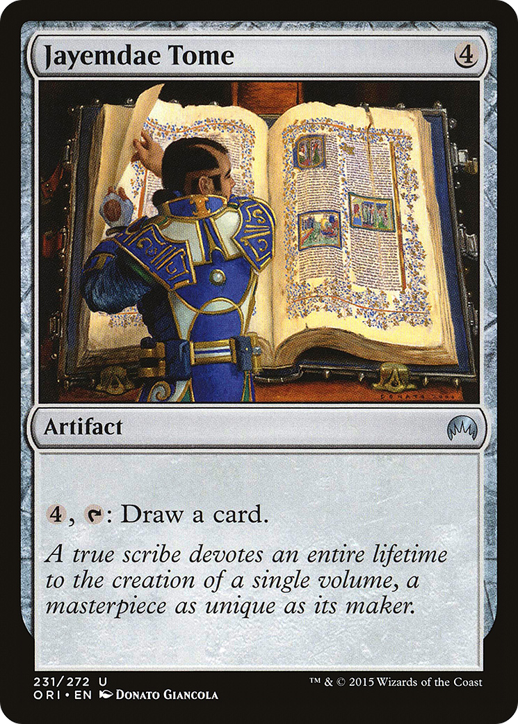 Jayemdae Tome [Magic Origins] Foil