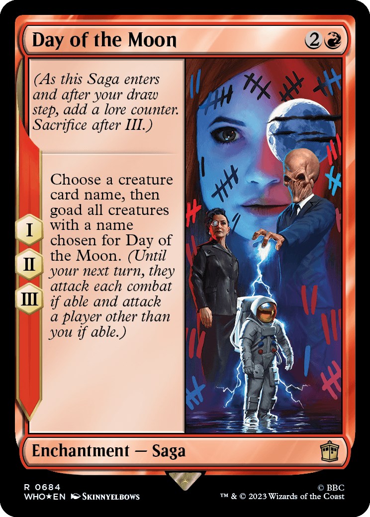 Day of the Moon (Surge Foil) [Doctor Who] | Silver Goblin