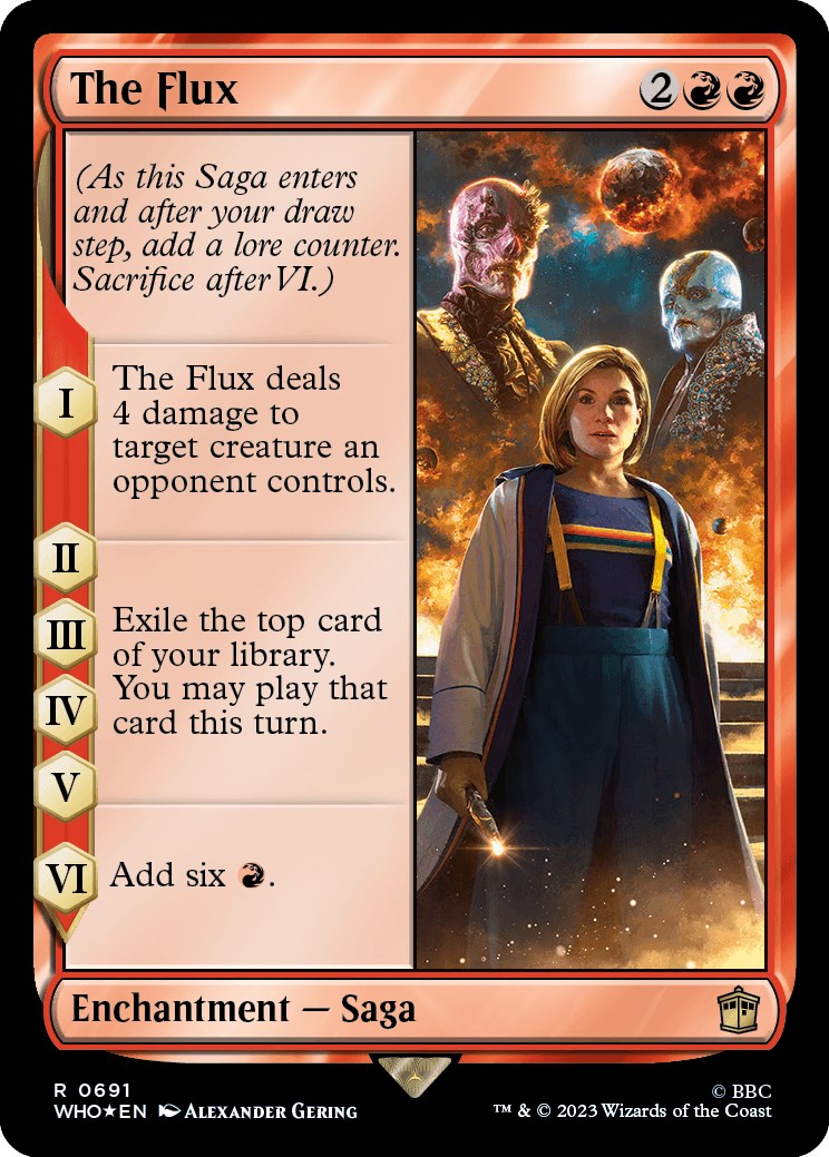 The Flux (Surge Foil) [Doctor Who] | Silver Goblin