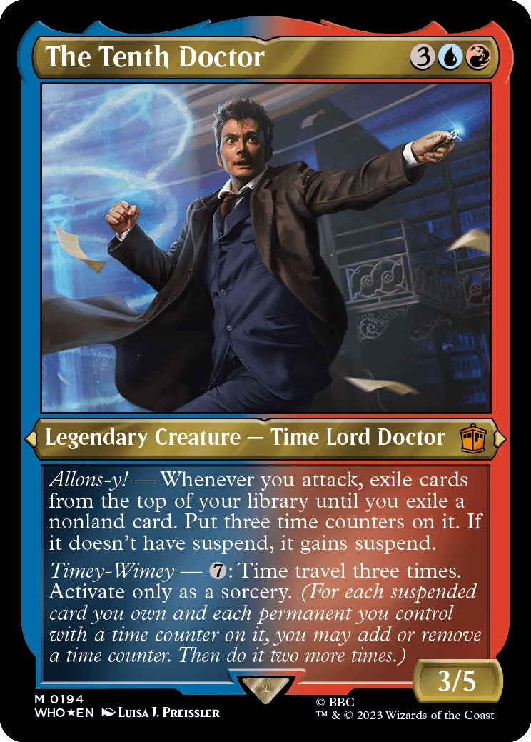 The Tenth Doctor (Display Commander) [Doctor Who] | Silver Goblin