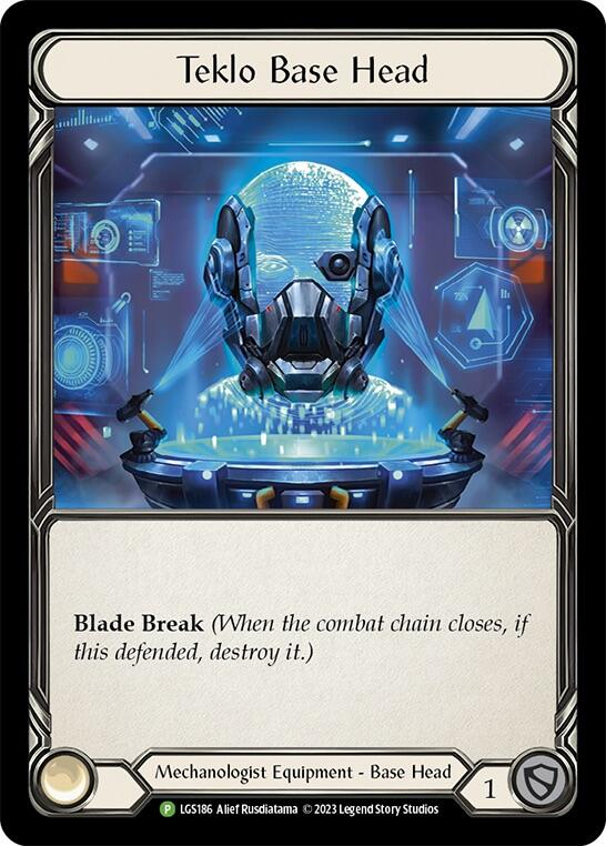 Teklo Base Head [LGS186] (Promo)  Cold Foil | Silver Goblin