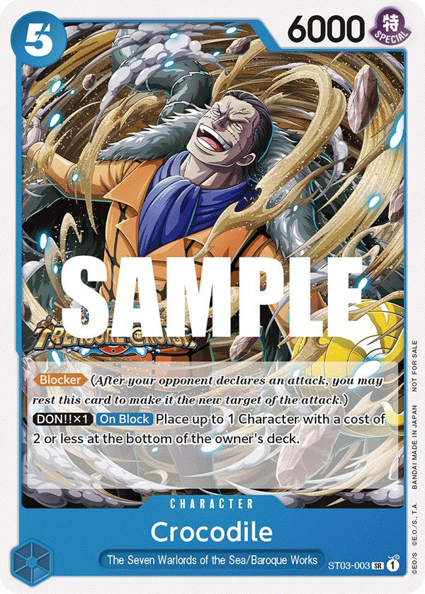 Crocodile (Tournament Pack Vol. 5) [One Piece Promotion Cards] | Silver Goblin